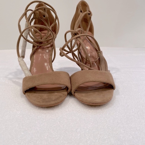 BCBG Max Azria suede lace-up heels New, unworn sample - Picture 2 of 7